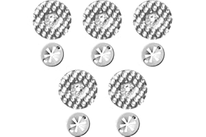 AJUNLKVDR Lot de 5 Plaque de Protection Thermique,Disque de Serrage,Kit de Réparation Disque Serrage Pour Voiture,Fixation D'échappement,Rondelles de Blocage,Protection Thermique,Plaques de Protection Thermique