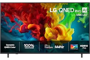 65" QNED82B 4K Mini-LED TV – 144Hz, FreeSync, QNED Color, ALLM, Game Optimizer