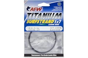 AMERICAN FISHING WIRE American Fishing Titan-Surfstrand, blank, 1 x 7 Vorfachdraht