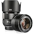 Meike 85mm f1.8 Large Aperture Full Frame Auto Focus Prime Telephoto Lens for EOS EF Mount Camera Compatible with APS-C Bodies Such as 1D 5D3 5D4 6D 7D 70D 550D 80D (EF-Mount)