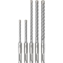 PRESCH SDS Plus Bohrer Set – 5-teiliges Hammerbohrer Set Für Beton, Mauerwerk & Naturstein | Ø 5–10 Mm | Inkl. Box