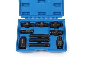 lalago 10 Pièces Ensemble d'Extracteurs de Volant, Outils de Éléments Extracteur de Roue Polaire, Volant Moteur Extracteur pour Scooter/Roller Moto Compatible avec Kawasaki, Honda, Suzuki