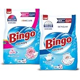 Bingo Premium Toz &Ccedil;amaşır Deterjanı 7 Kg Renkli + Bingo Premium Toz &Ccedil;amaşır Deterjanı 7 Kg Beyaz