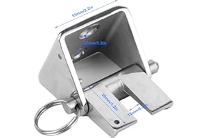 NAROOTE Butée de chaîne d'ancrage, bloqueur de chaîne, accessoires de rechange pratiques pour bateau de 8 mm