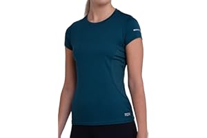 TCA Atomic Maglia da Donna a Maniche Corte Quickdry Slim Fit PRO Training