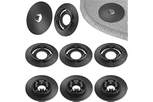 Poeland 4 Pairs Car Floor Mat Clips, Car Carpet Pad Fixing Buckle, Car Carpet Mat Clips for VW/Audi/Skoda Car Accessories