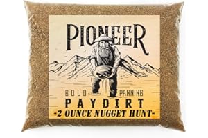 GOLDN PAYDIRT Pioneer '2oz Nugget Hunt' Gold Paydirt Panning Pay Dirt Bag - Gold Prospekting Konzentrat