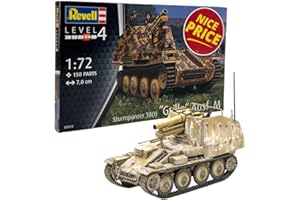 Revell Modellbausatz Sturmpanzer Grille - Version mit hoher Detailtreue - Detaillierte Oberflächenstrukturen für authentische Optik - Mehrere Decal-Versionen für individuelle Gestaltung