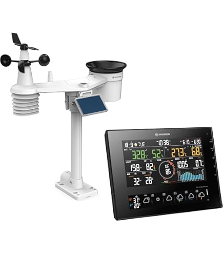 Bresser Weerstation - Tuya smart ClimateConnect - Zwart - Incl. 7-in-1 Bresser Weerstation - Tuya smart ClimateConnect - Zwart - Incl. 7-in-1