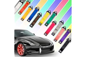 ‎AUTO-DRESS Auto-Dress Rallye Drift Schlaufe - Rennsport/Motorsport Abschlepptau Tau - Racing Hook Tow Strap - Abschleppschlaufe Schlaufe (Rot)