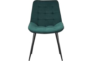 DS furniture Luxury Dining Chair Kitchen Chair Velvet Padded Seat Chair Arms Counter Lounge- R1 Next day (Green)