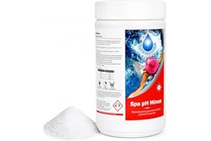 1.5 kg pH Minus Reducer Granules for Hot Tubs, Above Ground and Paddling Pools, pH Level Decreaser for Spa and Pool Water Bal