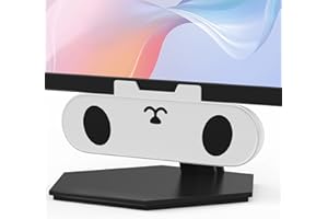 ZETIY USB Speaker Sound Bar, Monitor Speaker for PC, USB Portable Computer Speaker, Mini Soundbar, Small PC Speaker for Phone, Notebook, PC, Laptop, Desktop - Plug and Play （White）