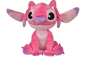 SIMBA NICOTOY 6315876956 Disney Lilo & Stitch, Angel, 50 cm, Peluche, +0m