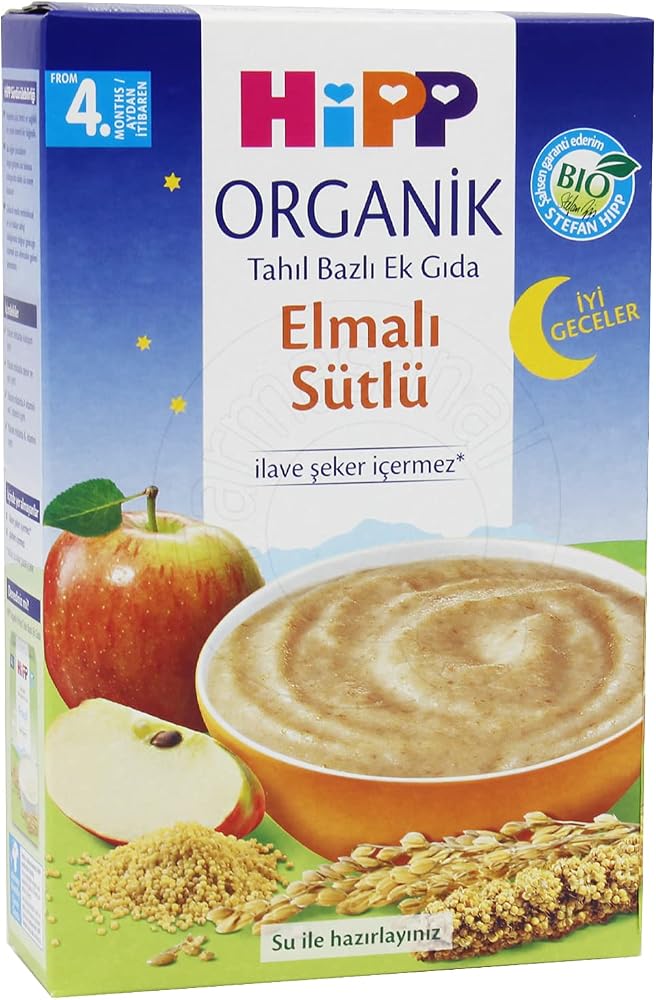 HiPP Organik İyi Geceler Sütlü Elmalı 250 gr