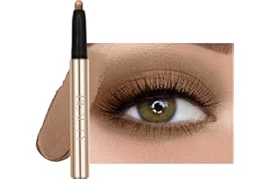 SONGVISON Beauty Searcher Lidschatten Stift Wasserdicht,Hochpigmentierter Lidschatten,Langanhaltend und Glatt,Schimmerndes Finish,Make-up Für Faltenfreie Augen,Vegan&Cruelty-Free 07 Schokolade matt