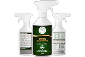 C&G HOME AND GARDEN Natural Rodent Repellent Spray | Peppermint Oil Rat & Mouse Repellent | Natural Rat Repellent Spray | Peppermint Spray for Mice | Indoor Outdoor Rodent Control | How to Get Rid of Mice Naturally