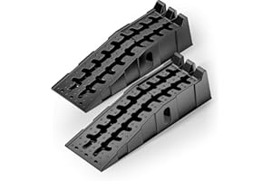 XPOtool Cunei livellatori auto veicoli 2 pz. max 5 t Rampa di livellamento in plastica