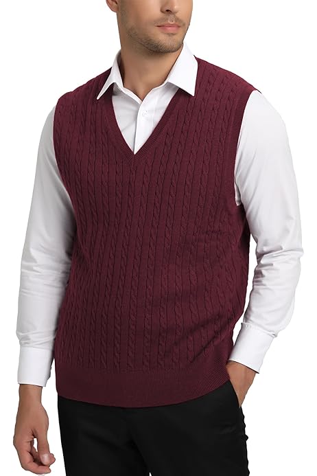 TOFOTL Strickweste Herren - Elegant Und Vielseitig Tragbare