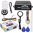 Smart RFID Engine Push Button Start Kit & Keyless Start System,Key Start Car Upgrade to One Touch Start Car, Suitable for Most DC12V Cars