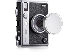 Rieibi Capuchon d'objectif pour Instax Mini Evo, Fuji Mini Accessoires pour Fujifilm Instax Mini Evo Cache d'objectif, Capuchon d'objectif Mini Evo