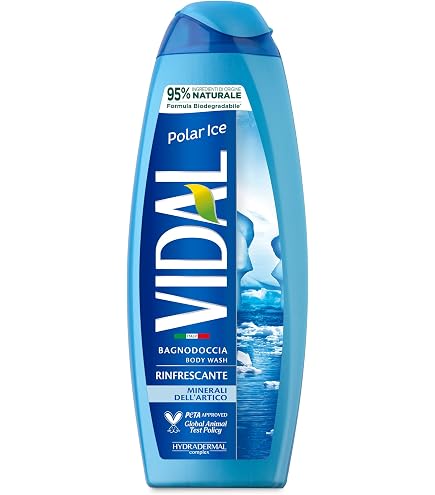 IRPot Duschschaum VIDAL MUSCHIO WEISS – 6 X 500 Ml – Belebend Für Sensible & Trockene Haut