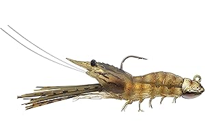 LIVE TARGET Livetarget Fleeing Shrimp Soft Plastic Jig ' Length 1 Oz Variable Depth Package of