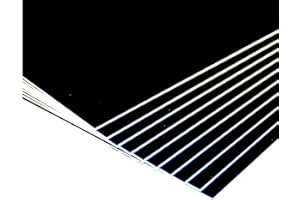 PROTECTAFILE A3 X Mount Board Black (Pack of 10) 1500 microns Black Board Backing Modelling