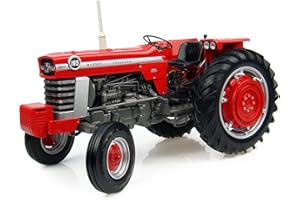 Universal Hobbies - Tractor Massey Ferguson 165 Diesel-Versión US, UH4053, Rojo