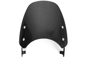 ‎MAD HORNETS MAD HORNETS Motorrad Windschutzscheibe Windschutzscheibe für Triu-mph Speed Twin 1200 2019-2021 Kohlenstoff