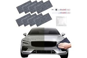 FCXQG Nano Sparkle Cloth 8PCS Anti Rayures Voiture Nanosparkle Polyvalent Pour La Réparation Des Légères Sur Les Voitures L'entretien Peinture Et Le Nettoyage Profondes Avec 1PCS Abrasif 2PCS Stylo