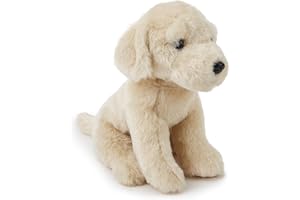 Zappi Co Labrador pluszowy pies (25 cm) – przyjazny, przytulny pies, przyjazny dla środowiska, idealny dla młodych fanów psów, 100% z recyklingu