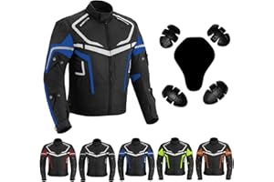 REXTEK Men Motorcycle Jacket Heavy Duty Cordura 600D Waterproof Winter Motorbike Racing Rider Full Armor Protective CE Approved Jacket