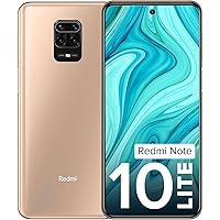 Redmi Note 10 Lite Champagne Gold 4GB RAM 128GB ROM | Alexa Built-in