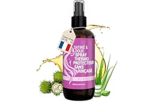 Neatly® Spray Thermoprotecteur Cheveux à la Kératine 230°C -250ml- Sans Rinçage - Protecteur de Chaleur pour Cheveux Secs, Abîmés, Crépus, Frisés