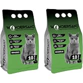 WONDERSAND KOKUSUZ NATUREL İNCE TANE TOPAKLANAN KEDİ KUMU 10 LT X 2 ADET