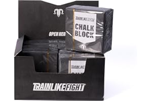 TRAINLIKEFIGHT | Magnesio Escalada En Bloque | Crosstraining | Carbonato De Magnesio | No Toxico | Sin Olor | De Uso Fácil | Crosstraining, Pole Dance, Calistenia, Halterofilia, Tiza de Gimnasio