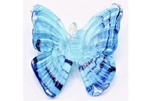 LE GEMME DI VENEZIA Farfalla In Vetro di Murano Made in Italy (COLORE 7)