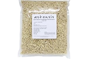 Astensis Bastoncini Mandorle Pelate da 1Kg - Mandorle 100% Naturali a Bastoncino per Decorazioni e per Cucina e Pasticceria Snack Frutta Secca