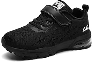 GOOBON Scarpe Ginnastica Bambino Bambina Air Scarpe da Running Leggero Traspirante Jogging Walking Sport Tennis Sneakers EU 28-34