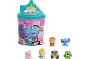 JUST PLAY Disney Doorables- Doorables Squishalots Squish’Alots Series 1, Collectible Blind Bag Figures in Capsule, 44707, Multicolore, 10.54