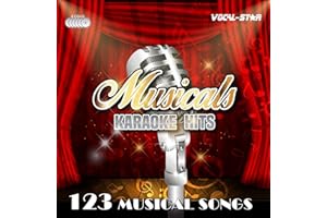 Vocal-Star Karaoke " Musicals Hits " CDG Disc Set 123 Songs on 6 CD+G Diiscs