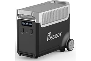 Bateria dodatkowa FOSSiBOT FB3840, akumulator LiFePO4 3840Wh do F3600 Pro, 6500 cykli, szybkie ładowanie