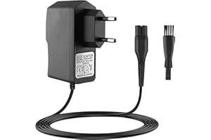 Xahpower 4.3V Chargeur Rasoir pour Philips Oneblade QP2520, Cordon Alimentation de Remplacement pour QP2620 QP2510 QP2511 QP2521 QP2522, A00390, RQ350, RQ338, RQ33, RQ330, QG3340, QG3320