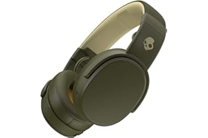Skullcandy Crusher Bluetooth Bezprzewodowe Słuchawki Wokółuszne Z Mikrofonem Oliwkowy/Żółty