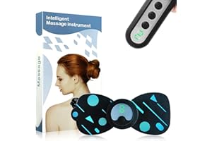 Wirelss TENS Machine for Pain Relief, Layhou Patch Rechargeable TENS Unit Pain Relief Massager Electric Muscle Stimulation Patch 6 Modes 9 Intensity Levels for Back Shoulder Neck Leg Arm Relaxation