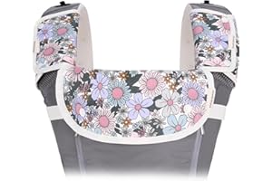 Bebear Sucking Pads for Baby Carrier Teething Pads Drool Bibs Cotton Baby Carrier Bibs 3PC Fits All Brands Baby Carrier