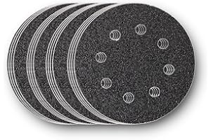 Fein MultiMaster 63717227010 zestaw okrągłych arkuszy szlifierskich z haczykiem i pętelką, 4 szt. o ziarnistości 60/80/120/180, 16-pak
