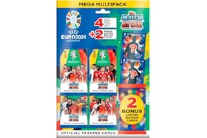 TOPPS Mega Multipack Euro 2024 Di Carte Da Gioco Match Attax