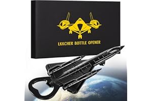 LKKCHER Flugzeug Bierflaschenöffner, Geschenke für Männer, Aufklärung Flugzeug Geschenke für Militär Fans Piloten, Vatertagsgeschenk Geburtstagsgeschenk Geschenkideen für Männer Papa Ehemann Sohn Ihn